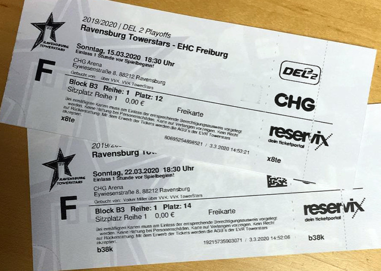 WICHTIGE INFO ZUR TICKET-RÜCKERSTATTUNG - Towerstars