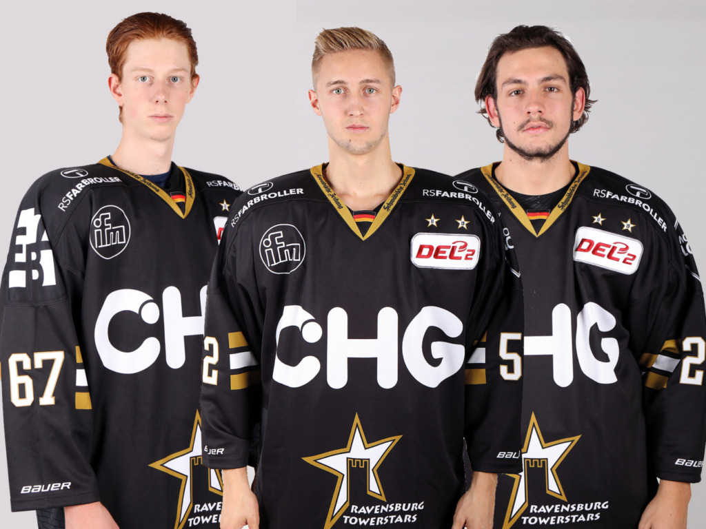 Tim Sezemsky, Eric Bergen und Alexander Dosch. Bilder: Kim Enderle