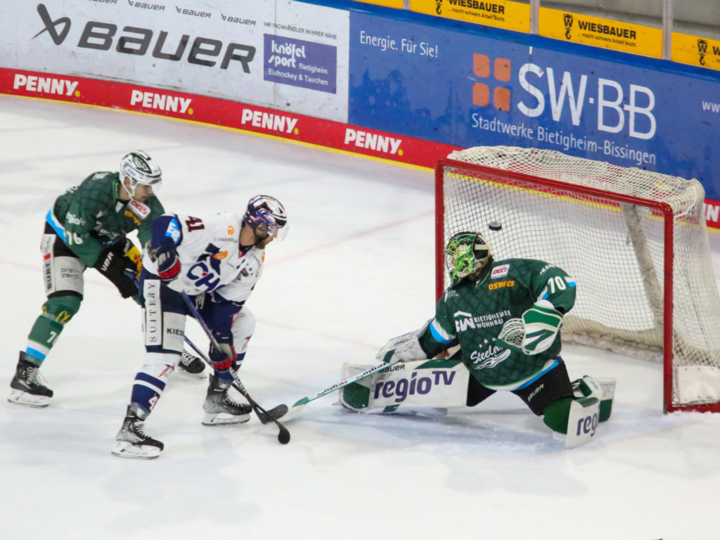 bietigheim1 In Bietigheim erlebten die Towerstars nach einer 4:1 Führung am Ende eine herbe Überraschung. Bild: F.Enderle