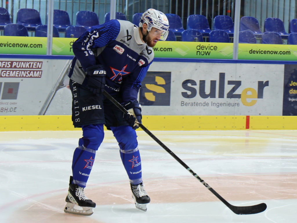 Jan Wieszinski im Towerstars Teamtraining. Bild: F.Enderle